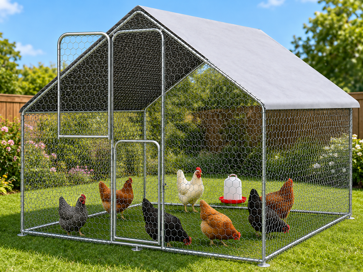 Outdoor Chicken Coop Run
