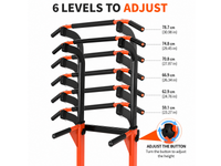 Thumbnail for Adjustable Chin Up Pull Up Chin Up Station Workout