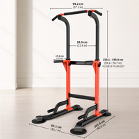Thumbnail for Adjustable Chin Up Pull Up Chin Up Station Workout