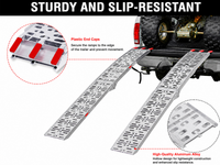 Thumbnail for Folding Ramps ATV Mower Loading Ramps