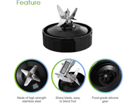 Thumbnail for 2PCS Nutri Ninja Extractor Blade 7 Fin Replacement Blender Blade