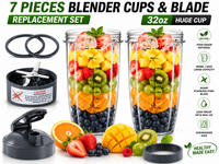 Thumbnail for Replacement 7 PCS NutriBullet Juicer Cup Set