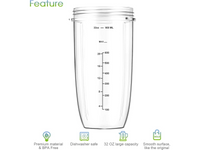 Thumbnail for Replacement 7 PCS NutriBullet Juicer Cup Set