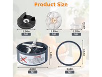 Thumbnail for Replacement NutriBullet Blade 600W 900W With Seals NutriBullet