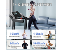 Thumbnail for Incline Treadmill Mechanical Treadmill Walking Machine