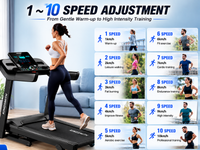 Thumbnail for Incline Treadmill Mechanical Treadmill Walking Machine