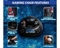 Thumbnail for Inflatable Gaming Chair Portable Lounge Chair with Cup Holder