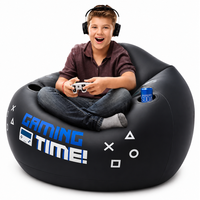 Thumbnail for Inflatable Gaming Chair Portable Lounge Chair with Cup Holder