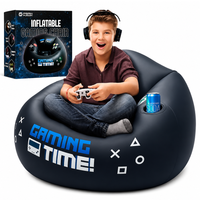 Thumbnail for Inflatable Gaming Chair Portable Lounge Chair with Cup Holder