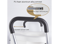 Thumbnail for Raised Toilet Seat with Arms