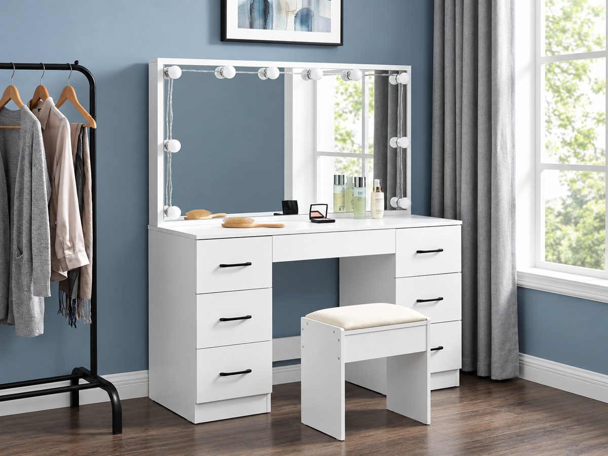 Dressing Table With Mirror