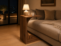 Thumbnail for C-Shaped End Table