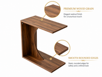 Thumbnail for C-Shaped End Table