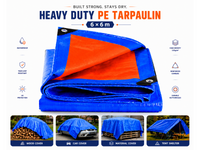Thumbnail for Tarpaulin Tarps 6X6M