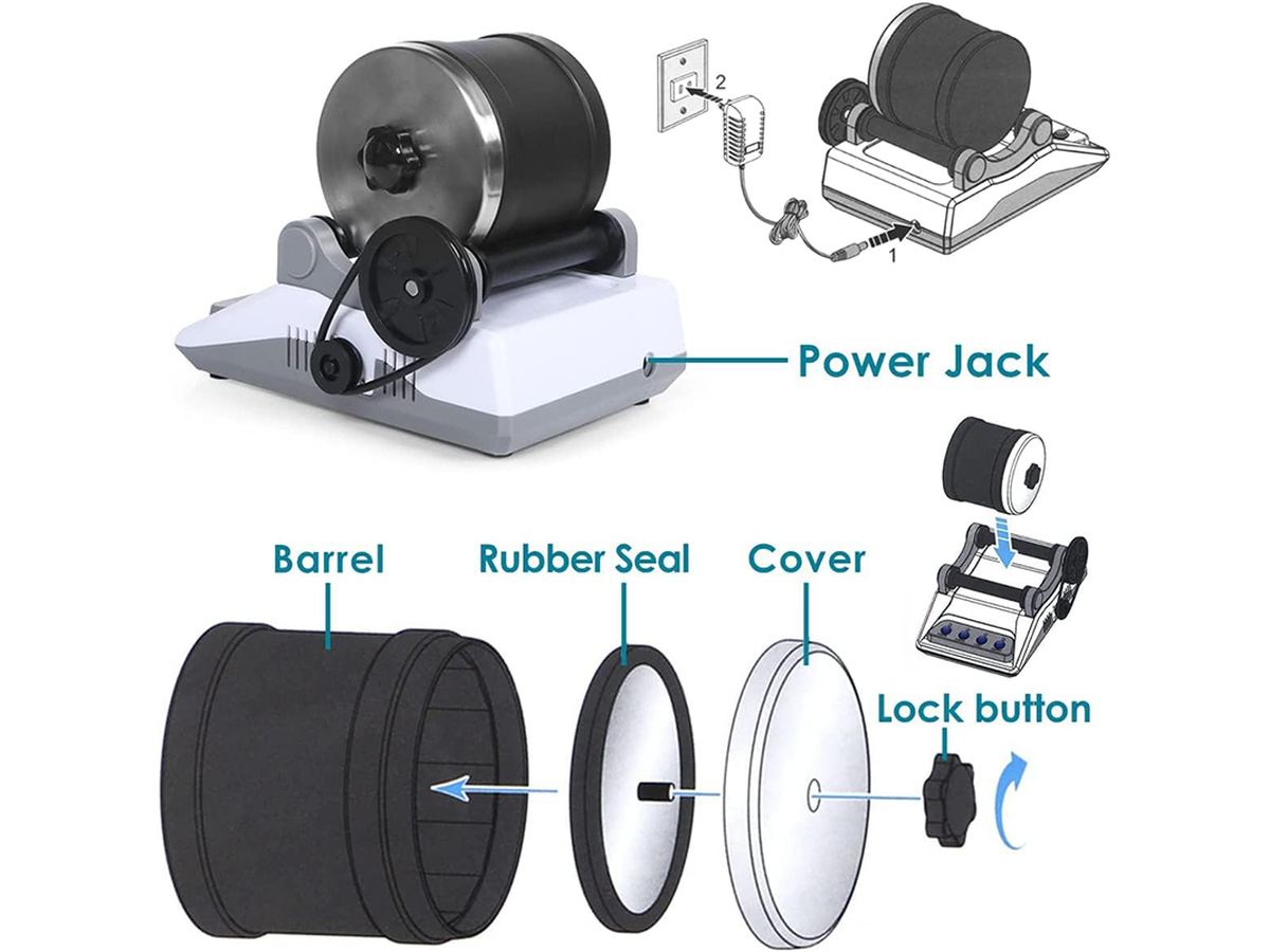 Rock Tumbler Kit