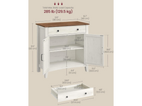 Thumbnail for Storage Cabinet Coffee Bar Cabinet with Drawer