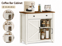 Thumbnail for Storage Cabinet Coffee Bar Cabinet with Drawer