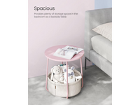 Thumbnail for VASAGLE Side Table with Fabric Basket