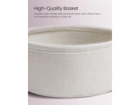 Thumbnail for VASAGLE Side Table with Fabric Basket