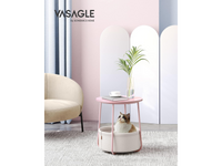 Thumbnail for VASAGLE Side Table with Fabric Basket