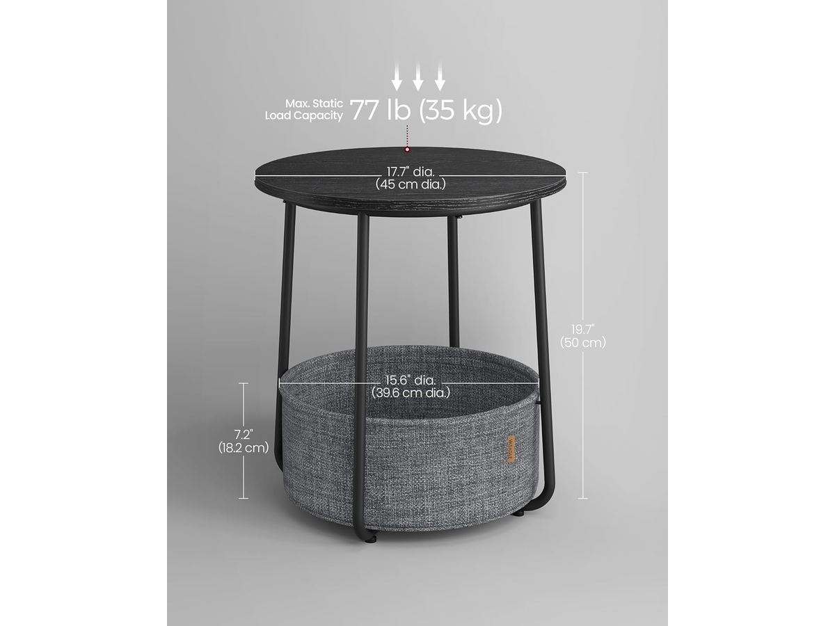VASAGLE Side Table