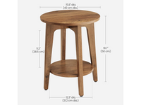 Thumbnail for VASAGLE End Table