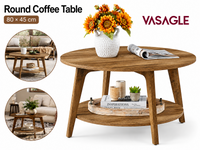Thumbnail for VASAGLE Round Coffee Table