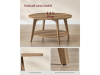Thumbnail for VASAGLE Round Coffee Table