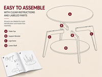 Thumbnail for Round Coffee Table