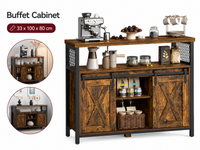 Thumbnail for Buffet Cabinet Coffee Bar Storage Cabinet