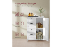 Thumbnail for Bathroom Floor Storage Cabinet