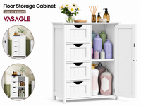 Thumbnail for Bathroom Floor Storage Cabinet