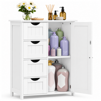Thumbnail for Bathroom Floor Storage Cabinet