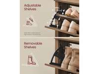 Thumbnail for VASAGLE Shoe Storage Cabinet Organizer