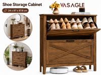 Thumbnail for VASAGLE Shoe Storage Cabinet Organizer