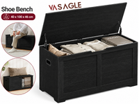 Thumbnail for VASAGLE Farmhouse Storage Chest