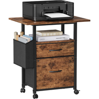 Thumbnail for 2 Drawer File Cabinet Mobile Filing Cabinet
