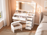 Thumbnail for Dressing Table with Stool