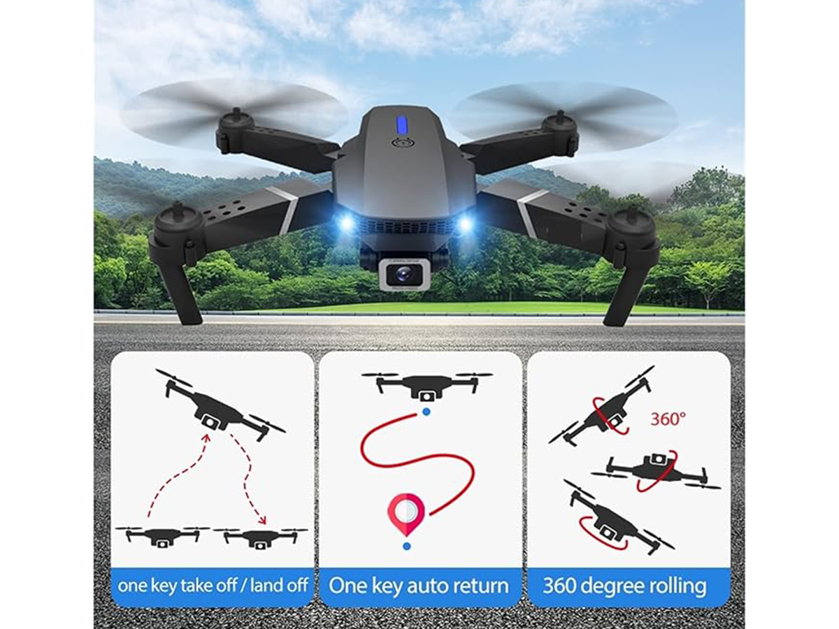 Drone With Camera and Battery