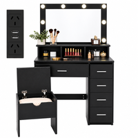 Thumbnail for Dressing Table with Stool