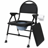Thumbnail for Folding Commode Toilet Chair