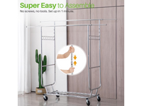 Thumbnail for Metal Wardrobe Clothes Rack