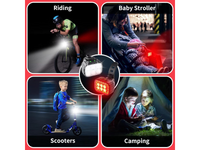 Thumbnail for Rechargeable Bicycle Lights