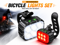 Thumbnail for Rechargeable Bicycle Lights