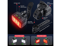 Thumbnail for Rechargeable Bicycle Lights