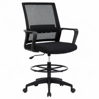 Thumbnail for Drafting Chair Adjustable Standing Desk Chair