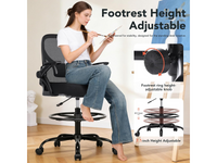 Thumbnail for Drafting Chair Adjustable Standing Desk Chair