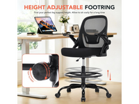 Thumbnail for Drafting Chair Adjustable Standing Desk Chair