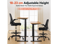 Thumbnail for Drafting Chair Adjustable Standing Desk Chair