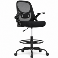 Thumbnail for Drafting Chair Adjustable Standing Desk Chair